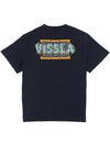 Vissla Shift Kicker Oversized Eco Tee in Black