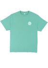 Vissla Sunflower Oversized Eco Tee in Jade, view 2