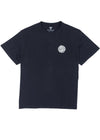Vissla Sunflower Oversized Eco Tee in Black, view 2