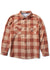 Vissla Eco-Zy Ls Polar Flannel - Barn Red