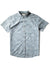 Vissla Gardena Ss Eco Shirt in dusk color, front view with button-up design.