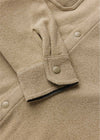 Vissla Looper Polar Terry Eco Shirt in Light Khaki, view 3