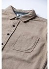 Vissla Shaper Eco Flannel, Dark sand