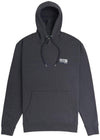 Vissla Coastal Eco Hoodie Fleece in Grey Heather with front logo and kangaroo pocket.