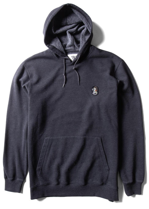 Vissla Solid Sets Eco PO Hoodie - Black Heather