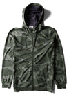 Vissla Comp Lite Eco Zip Hoodie in camo pattern with full front zipper.