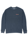 Vissla Coastal Life Eco Fleece Crewneck in Black Heather, view 2