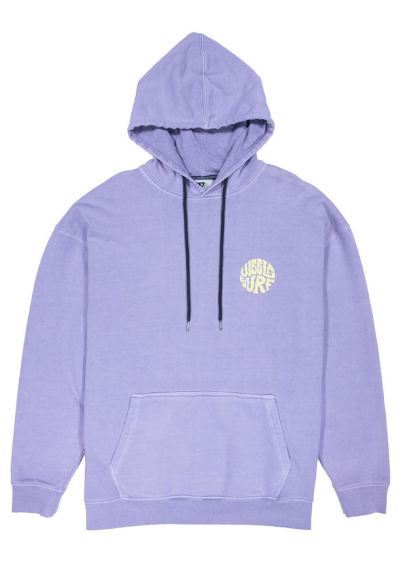 Vissla Sun Flower Eco Fleece Pull Over Hoodie in Dusk, view 2