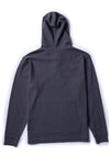 Back view of Vissla Creators Pierside Eco Thermal Pullover in dark gray.