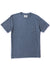 Vissla Solid Sets Pkt Tee in sea water color, front view.