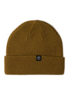 Vissla Trimline Beanie in RUB color, ribbed knit design with logo patch.