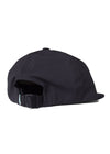 Back view of Vissla Lay Day Eco Hat in black with adjustable strap.