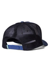 Back view of Vissla West Winds Eco Trucker Hat with adjustable snap closure.