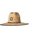 Vissla Outside Sets Lifeguard Hat in tan with wide brim and logo patch.