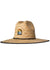 Vissla Outside Sets Lifeguard Hat in tan with wide brim and logo patch.