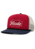 Vissla Garage Foam Trucker Hat in Retro Red