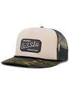 Vissla Garage Foam Trucker Hat in Camo
