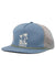 Vissla Double Shaka Trucker Hat in Blue Haze