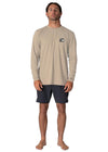 Vissla Pro Comp Ls Sun Shirt in Sand