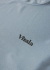 Vissla Pro Comp Ls Sun Shirt in Faded Denim, view 4
