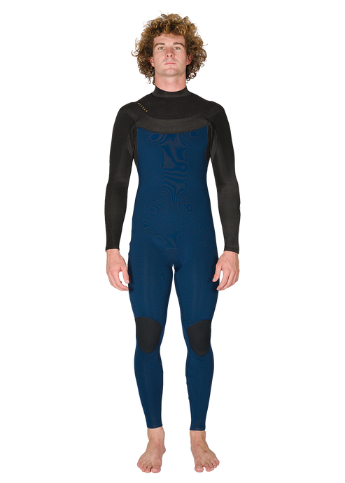 Vissla New Seas 4-3 U-Zip Wetsuit, MID