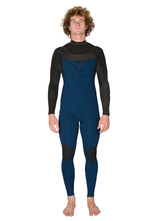 Vissla New Seas 4-3 U-Zip Wetsuit, MID