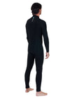 Vissla 7 Seas 3-2 Full Chest Zip in Black, view 5