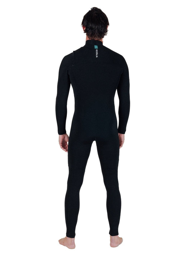 Vissla 7 Seas 3-2 Full Chest Zip in Black, view 6