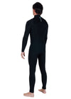 Vissla 7 Seas 3-2 Full Chest Zip in Black, view 7