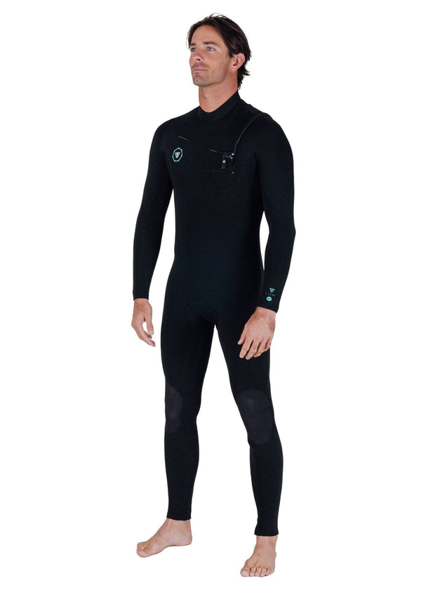 Vissla 7 Seas 3-2 Full Chest Zip in Black, view 8