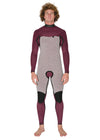Vissla New Seas 3-2 U-Zip Wetsuit in Black 2, view 8
