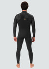 Vissla New Seas 3-2 U-Zip Wetsuit in Black 2, view 3