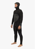 Vissla North Seas 5.5-4.5 Full Hooded Chest Zip Wetsuit