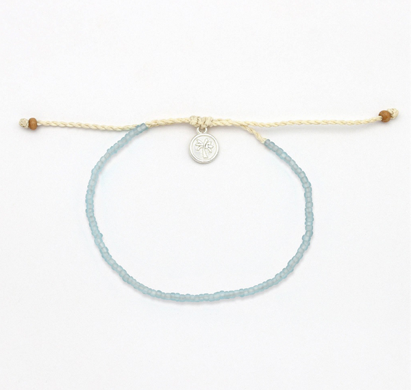 Pineapple Island Ka'anapali Frosted Glass Beaded Bracelet