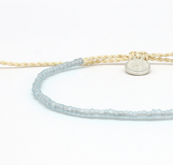 Pineapple Island Ka'anapali Frosted Glass Beaded Bracelet