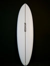 Dufeu shapes mid length surfboard 6'6