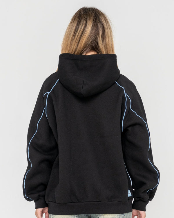 Rusty Clyde Oversized Fleece Hoodie
