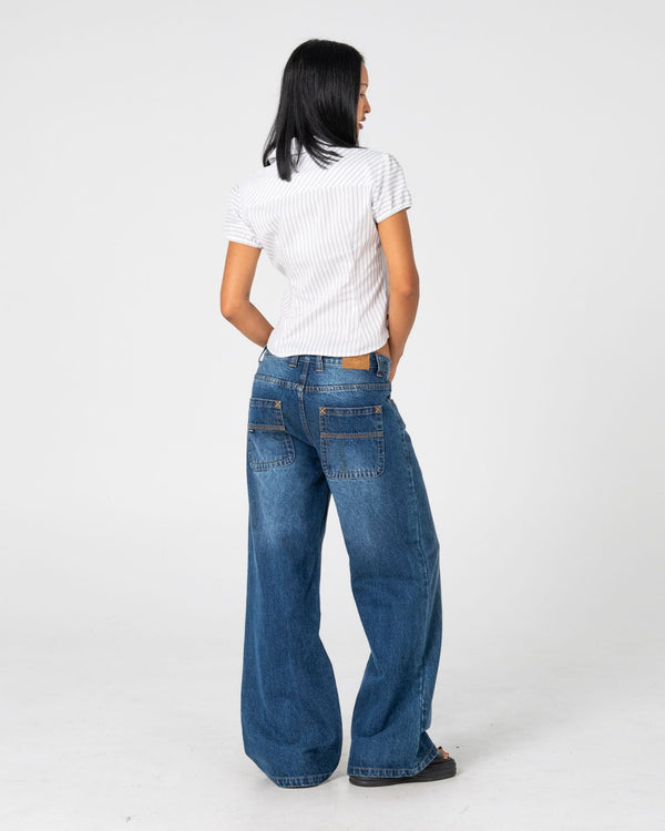 Wendy Wide Low Rise Jean