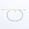 Pineapple Island Mutiara Dainty Beaded Pearl Bracelet - Turquoise