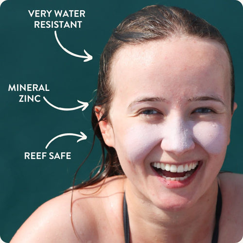 Suntribe Organic Mineral Face & Sport Zinc Sunscreen SPF 50