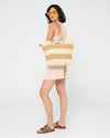 HAILEY STRAW BEACH BAG