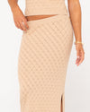 Rusty Leo Maxi Knit Skirt