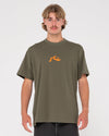 Rusty One Hit CF Competition Short Sleeve Tee