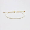 Pineapple Island White Puka Shell Bracelet