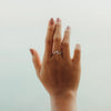 Pineapple island Wave ring