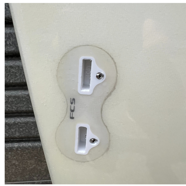 8ft Southern Swells Round Tail Clear Epoxy Finish (FINS Included)