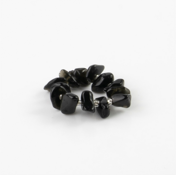 Pineapple Island Coloured Stone Stretch Rings