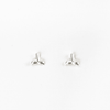 Pineapple Island whale tail stud earings