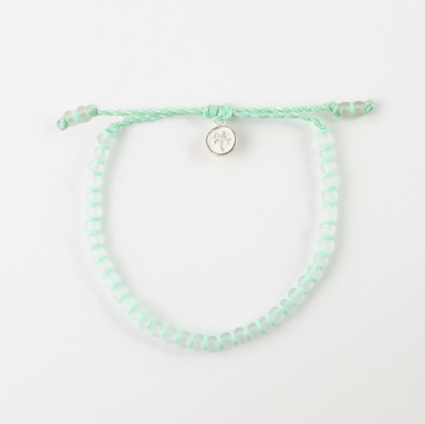 Pineapple Island Marley Glass Beaded Bracelet