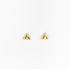 Pineapple Island whale tail stud earings